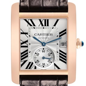 Cartier Tank MC Rose Gold Silver