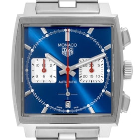 Tag Heuer Monaco Calibre 02 Blue