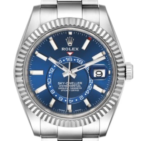 Rolex Sky Dweller Blue Dial Steel