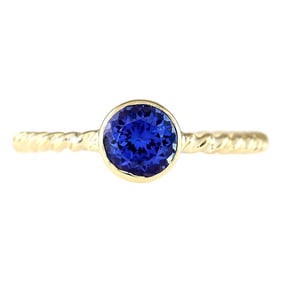 Tanzanite Ring 14K Yellow Gold