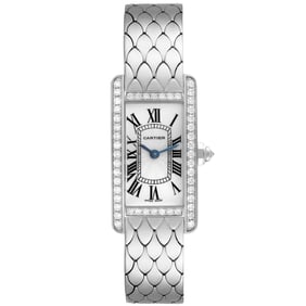 Cartier Tank Americaine White Gold Diamond