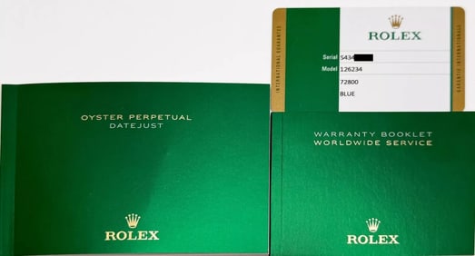 Rolex Datejust 126234 36mm Blue Dial