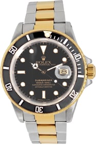 Rolex Submariner 16803 18k & steel