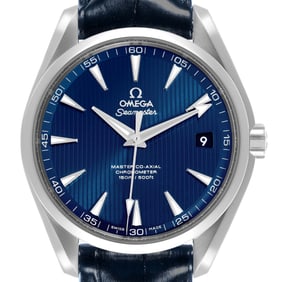 Omega Seamaster Aqua Terra Blue Steel