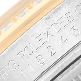 Rolex Datejust Steel Yellow Gold Anniversary