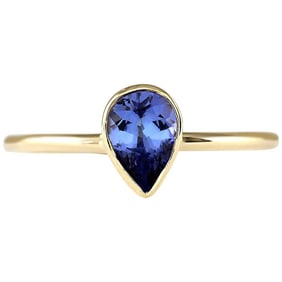 Tanzanite Ring 14K Yellow Gold