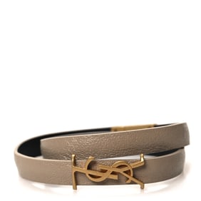 Saint Laurent Calfskin Opyum Double Wrap