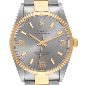 Rolex Oyster Perpetual Silver Dial Steel