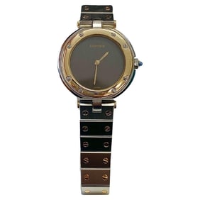 Ladys Cartier Santos Ronde, Quartz, Two