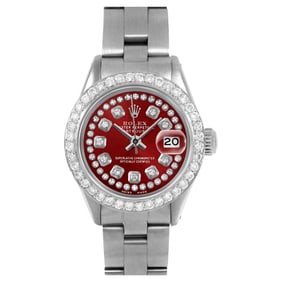 Rolex Datejust 6917 Red String Diamond