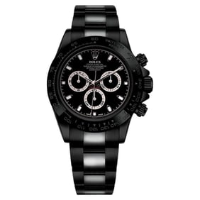 Rolex Daytona Black PVD/DLC Coated Stainless