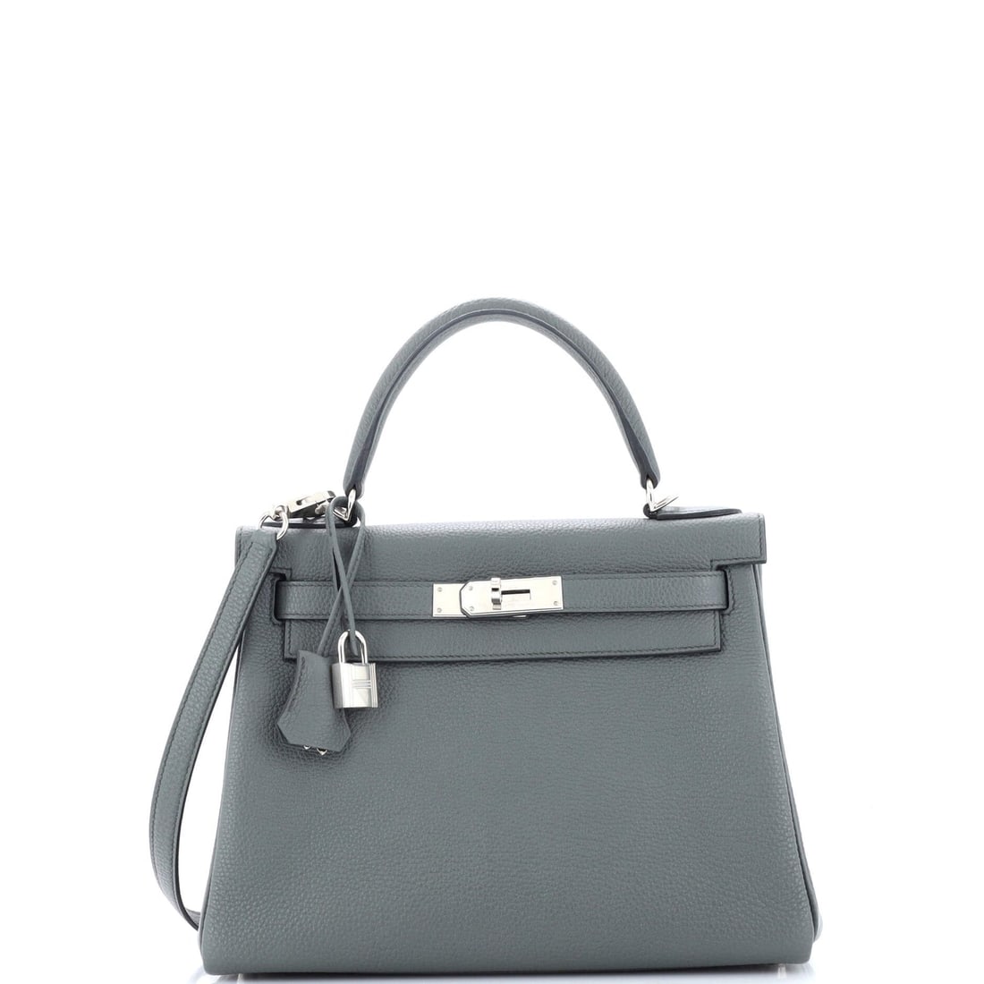 Hermes Kelly Handbag Vert Amande Togo
