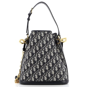 Christian Dior Cest Bucket Bag Oblique