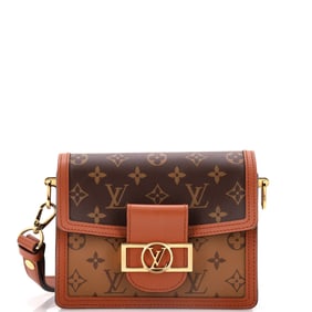 Louis Vuitton Dauphine Shoulder Bag Reverse