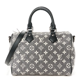 Louis Vuitton Denim Monogram Jacquard Speedy