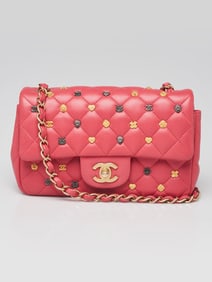 Chanel Pink Quilted Lambskin Leather 18k