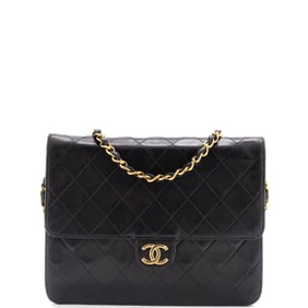 Chanel Vintage Clutch with Chain Quilted