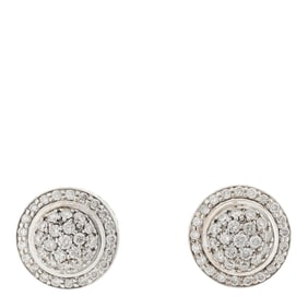 David Yurman Sterling Silver Diamond 8mm