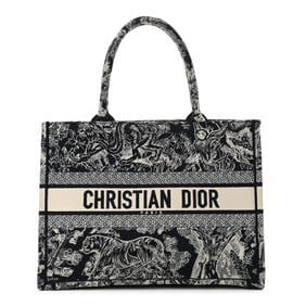 Christian Dior Canvas Embroidered Medium Dioriviera