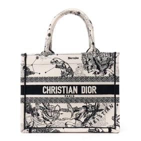 Christian Dior Canvas Embroidered Small Zodiac