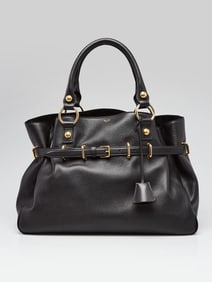 Celine Black Leather Medium Anita Shoulder