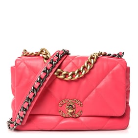 Chanel Goatskin Quilted Medium Chanel 19