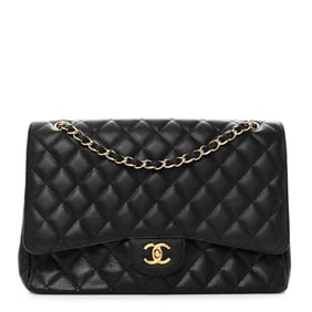 Chanel Caviar Quilted Maxi Single Flap