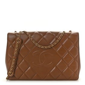 Chanel Lambskin Quilted Medium Diamond CC