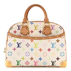 Louis Vuitton Monogram Multicolor Trouville White