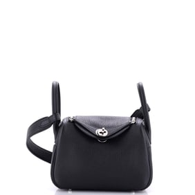 Hermes Lindy Bag Clemence Mini