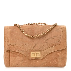 Chanel Cork Chevron Quilted Small Mademoiselle