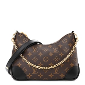 Louis Vuitton Monogram Boulogne NM Black