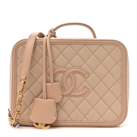 Chanel Caviar Quilted Large CC Filigree