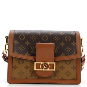 Louis Vuitton Dauphine Shoulder Bag Reverse