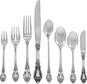 ELOQUENCE sterling silver flatware by LUNT.