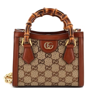 Gucci Diana NM Bamboo Handle Tote