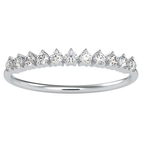 0.24 Carat Diamond 14K White Gold