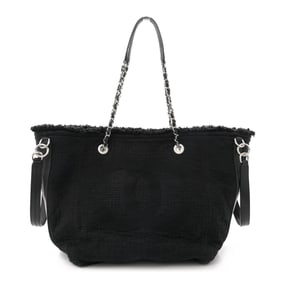 Chanel Canvas Small Double Face Tote