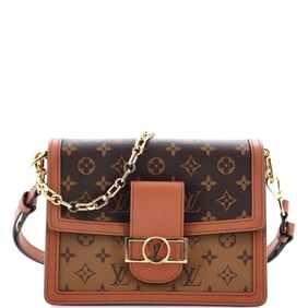 Louis Vuitton Dauphine Shoulder Bag Reverse