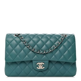 Chanel Lambskin Quilted Medium Double Flap