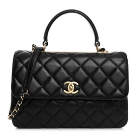 Chanel Lambskin Quilted Medium Trendy CC