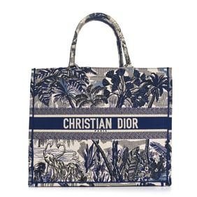 Christian Dior Canvas Embroidered Large Palm