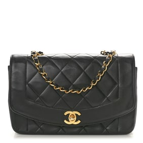Chanel Lambskin Quilted Small Single Flap