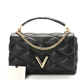 Louis Vuitton Lambskin Malletage Top Handle