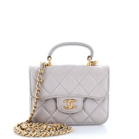 Chanel Top Handle Flap Coin Purse