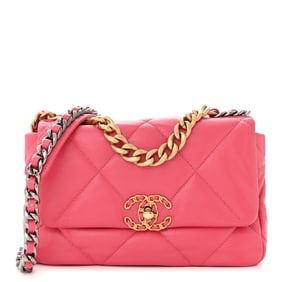 Chanel Lambskin Quilted Medium Chanel 19