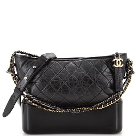 Chanel Gabrielle Hobo Quilted Aged Calfskin
