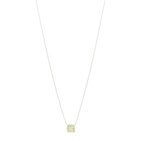 Tiffany Sterling Silver Prasiolite Sparklers Pendant