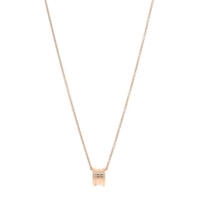 Bulgari 18K Rose Gold B.Zero1 Pendant
