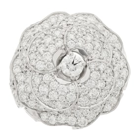 Chanel 18K White Gold Diamond 3.50ct